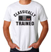 Cotton Shirts Classically Trained Funny Retro 80's 90's Arcade Console Computer Gamer T-ShirtNew Brand Casual Clothing