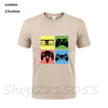 Military video games gamers console gaming retro Controller Men funny 80s 90s tshirts black white t-shirt gift male top t shirts