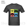 Military video games gamers console gaming retro Controller Men funny 80s 90s tshirts black white t-shirt gift male top t shirts