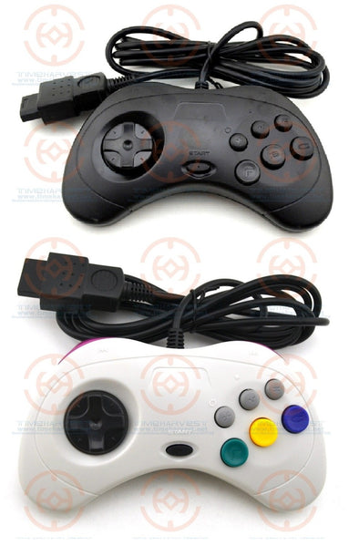 2 pcs Saturn Joypad Wired SS Gamepad Saturn Controller Gaming Gamer JoyStick arcade stick classics style Retro Saturn Controller