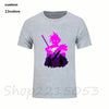 Streetwear Retro Fantasy final cloud sword manga Men anime gamer print tshirts gaming camisas shawn male t-shirt mendes t shirts