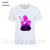 Streetwear Retro Fantasy final cloud sword manga Men anime gamer print tshirts gaming camisas shawn male t-shirt mendes t shirts